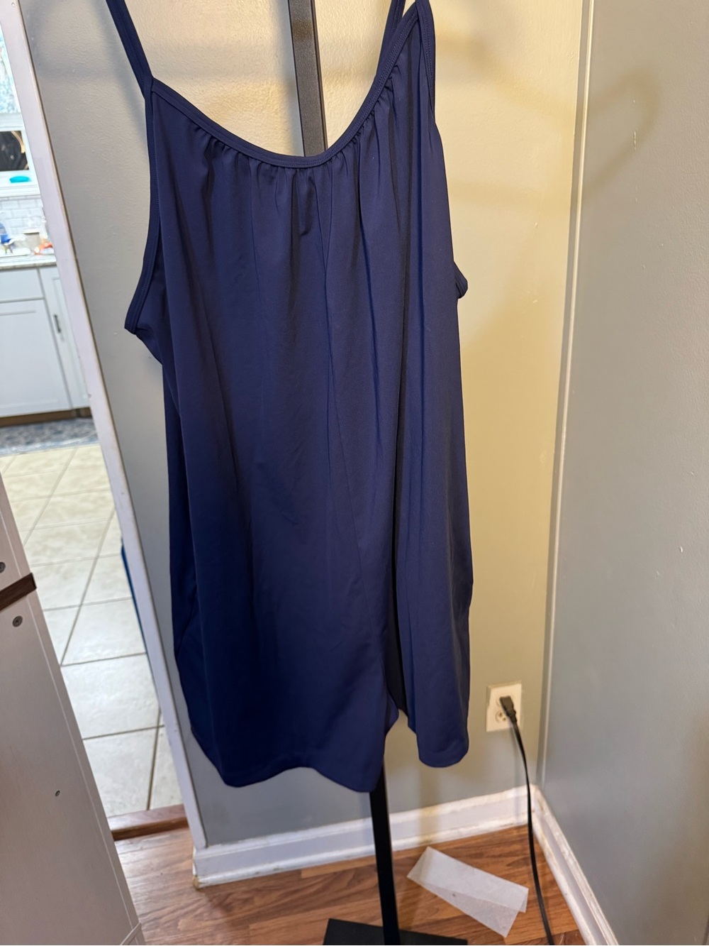 Halara Navy Romper size medium